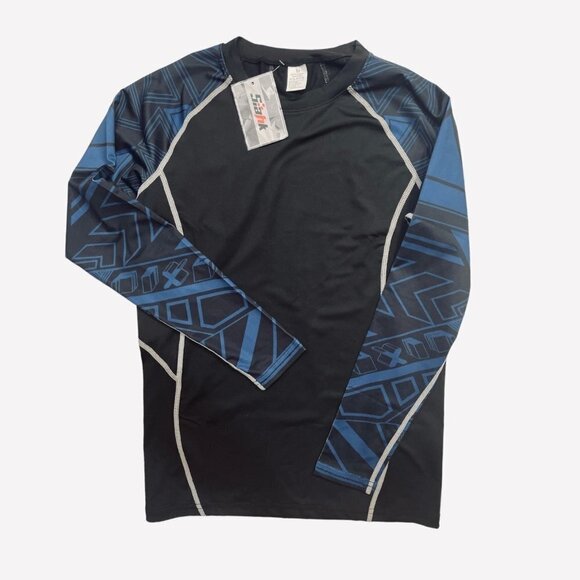 SIAHK Men's Athletic Compression Shirts Medium Quick Dry Moisture Wick‎ Workout - Picture 3 of 12